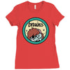 lawndale&rsquo;s undead Ladies Fitted T-Shirt