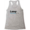 lamp   brick tamland likes this facebook thumbs up mens white t shirt Racerback Tank