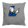 go to jail monopoly Throw Pillow