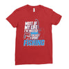 most of my life Ladies Fitted T-Shirt