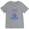 I am a Thyroid Cancer Survivor - What's Your Superpower? V-Neck Tee