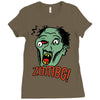 zombg! Ladies Fitted T-Shirt