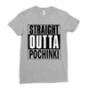 pubg - straight outta pochinki Ladies Fitted T-Shirt