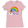 death metal Ladies Fitted T-Shirt