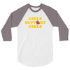 Girls Spport Girls 3/4 Sleeve Shirt