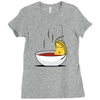 grilled cheese bath Ladies Fitted T-Shirt
