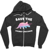 Save The Chubby Unicorns Zipper Hoodie