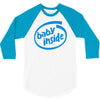 baby inside 3/4 Sleeve Shirt