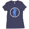 blue cid wave lock Ladies Fitted T-Shirt