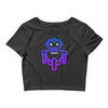 robot andro Crop Top
