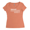 my drinking shirt funny Women's Triblend Scoop T-shirt