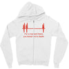 for a moment there you bored me to death Zipper Hoodie