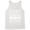 Born In March Tank Top