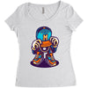 dj cool Women's Triblend Scoop T-shirt