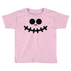 pumpkin funny face Toddler T-shirt