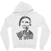 new rocky balboa movie mickey you're a bum Zipper Hoodie