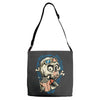 skull movie Adjustable Strap Totes