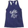 mexican eagle Racerback Tank