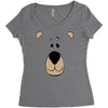 bear Women's Triblend Scoop T-shirt