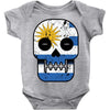 uruguay till i die Baby Bodysuit