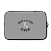 best cat dad ever Laptop sleeve