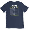 June Girl Facts Gemini V-Neck Tee
