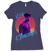 king killmonger Ladies Fitted T-Shirt