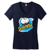 skellington Women's V-Neck T-Shirt