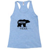 mommy bear Racerback Tank