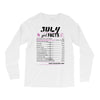 July Girl Facts Leo Long Sleeve Shirts