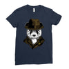 panda rorschach Ladies Fitted T-Shirt