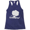 dreamland logo Racerback Tank