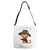 nightmare on kitty street Adjustable Strap Totes