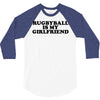 rugbyball is my girlfriend 3/4 Sleeve Shirt