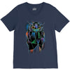 polygonal owl V-Neck Tee