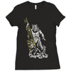zeus gott griechenland olymp herrscherblitz jupiter mythologie Ladies Fitted T-Shirt