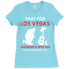 Pray for Las Vegas, Route 91 Harvest 2017 Ladies Fitted T-Shirt