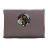 android yin yang Accessory Pouches