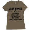 Libra Woman Ladies Fitted T-Shirt