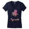 summer Women's V-Neck T-Shirt