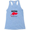 nutria its whats for dinner Racerback Tank