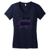 don't be jealous just because i look this good at seventy Women's V-Neck T-Shirt