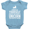 always be a unicorn Baby Bodysuit