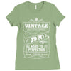 Vintage Aged To Perfection 1980 Ladies Fitted T-Shirt