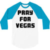 pray for las vegas 3/4 Sleeve Shirt