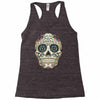 men's pura vida sugar skull Racerback Tank
