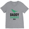 Daddysaurus V-Neck Tee