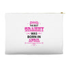 The Best Gramps Are Born In April Accessory Pouches
