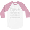 i'm not here to talk 3/4 Sleeve Shirt