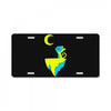 moon cat License Plate